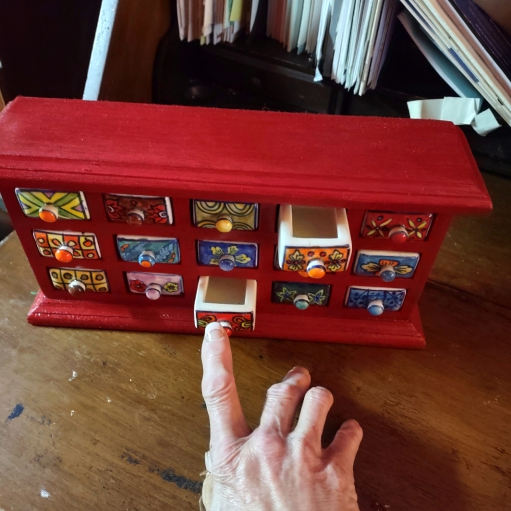 A Peir1 Eclectic Chest of Drawers final price not sold